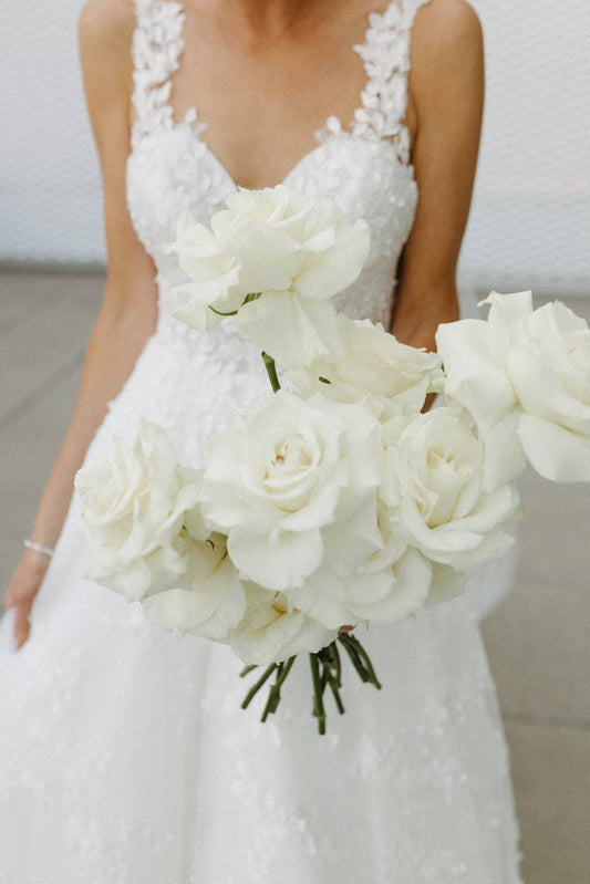 White Rose Bouquet