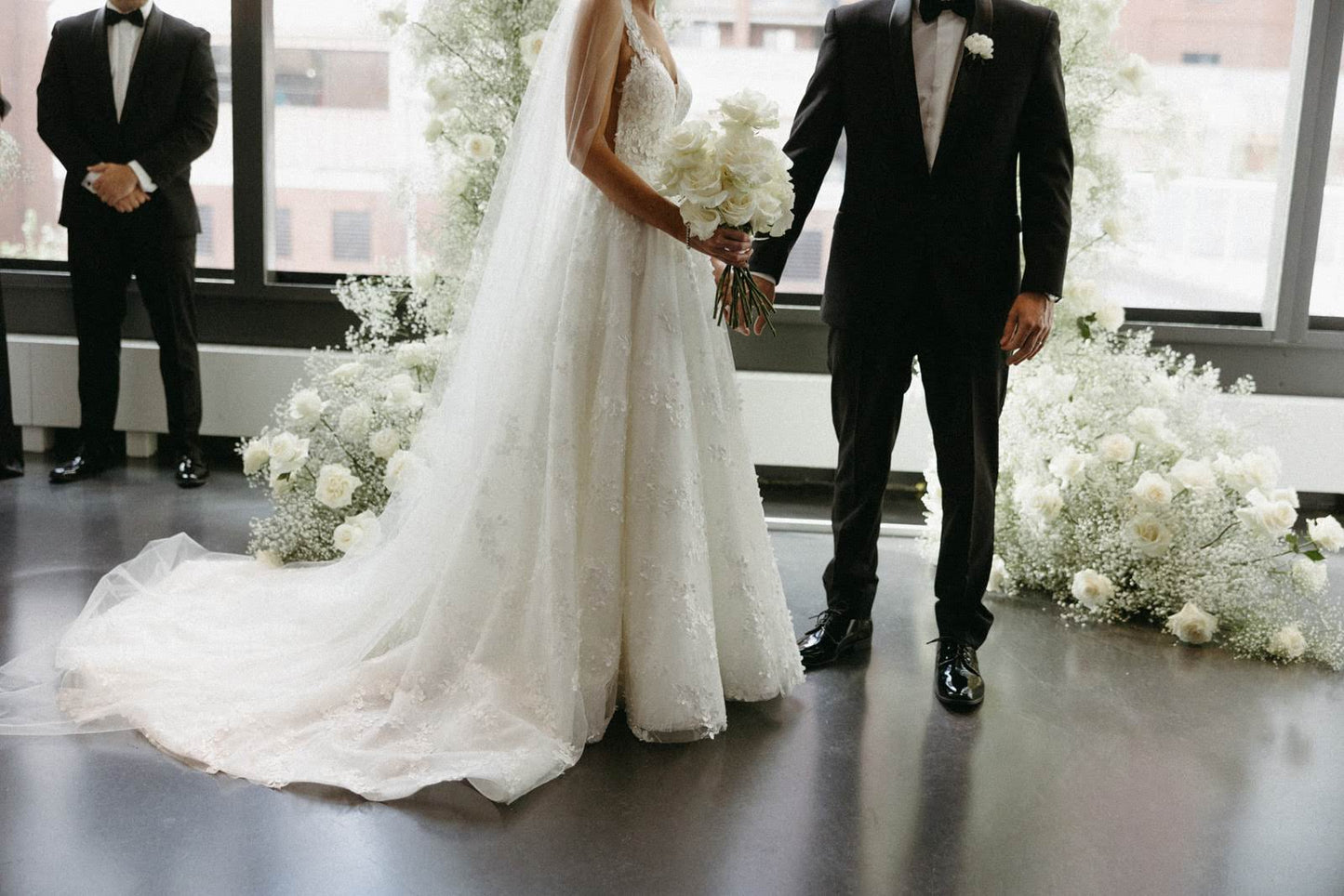 White Rose Bouquet