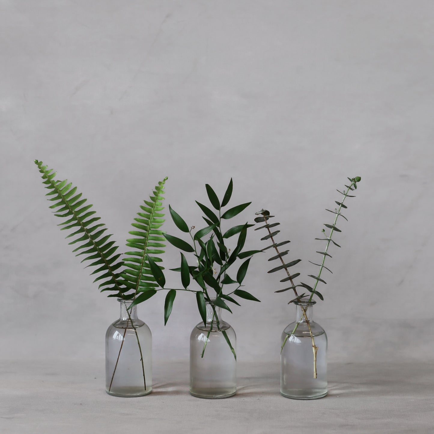 Emerald Bud Vases