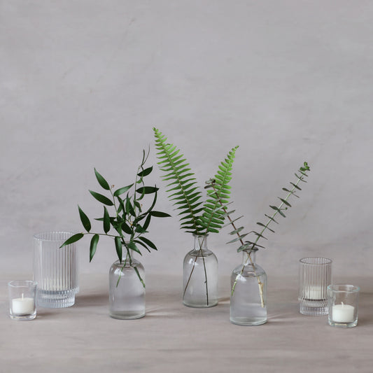 Emerald Bud Vases