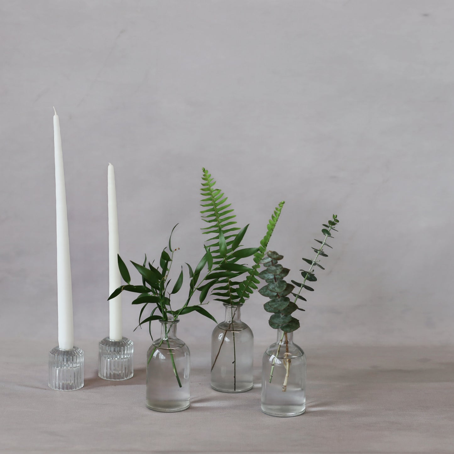 Emerald Bud Vases