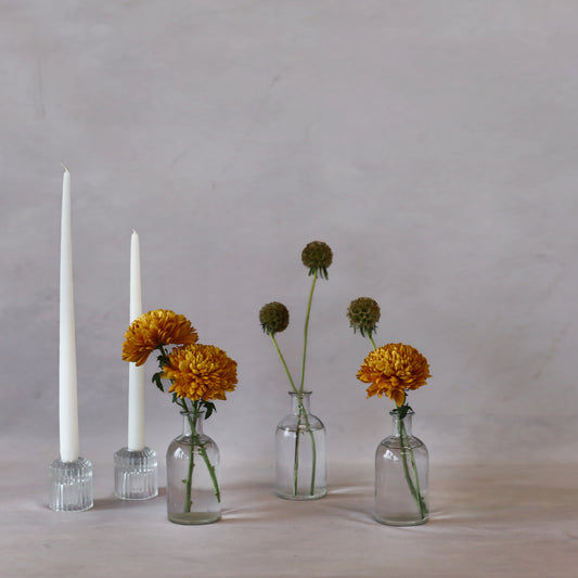 Bronze Bud Vases