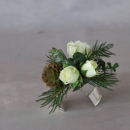 Spruce Corsage