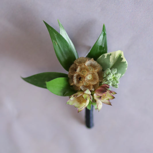 Bronze Boutonniere